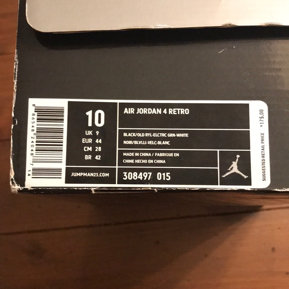 Air Jordan 4 Retro DB Doernbecher with box - Picture 7 of 8